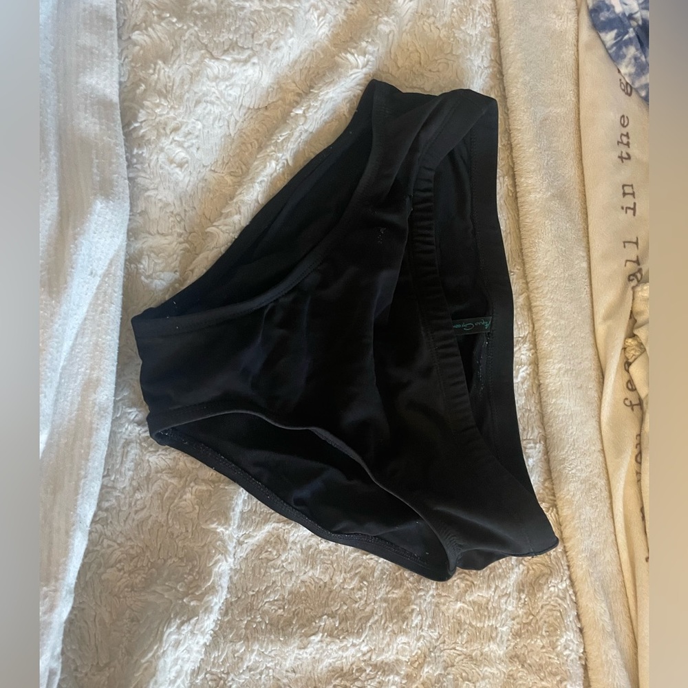 Black bikini bottoms
